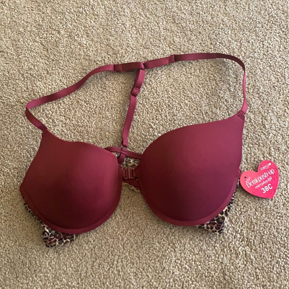 Purple bra cheetah in the back in the brand tarea (Rue21) great condition